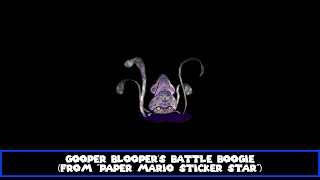 Gooper Bloopers Battle Boogie From quotPaper Mario Sticker Starquot [upl. by Eerehc]