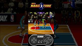 Hornets Vs Cavaliers  2nd 1 of 3  Peanut Alien  NBA Hangtime  SNES ilovethisgame [upl. by Ebocaj]