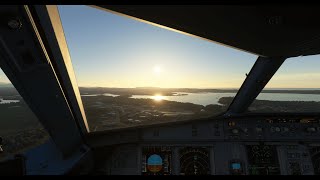 Microsoft Flight Simulator 2020  A 320  IVAO  Vuelo Completo Madrid  Santander [upl. by Canice285]