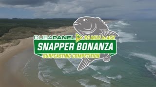 90 Mile Beach Snapper Bonanza Fishing competition NZ [upl. by Balthasar571]