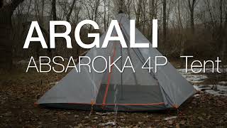 ARGALI GEAR ABSAROKA 4P TENT [upl. by Anita858]