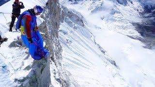 Highest BASE Jump in South America  Valery Rozov leaps from Huascarán in Peru [upl. by Kcirdor310]