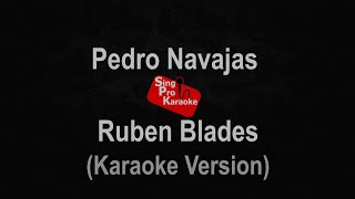 Pedro Navaja Ruben Blades Karaoke Version [upl. by Channa]