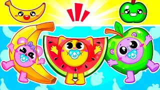 Fruit So Yummy  Healthy Eating and Habits  Funny Songs For Baby amp Nursery Rhymes by Toddler Zoo [upl. by Larisa]