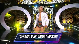 Sammy Guevara Entrance  AEW Dynamite October 23 2024 [upl. by Ahtiekahs]