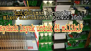 Bongkar mixer allenampheath gl2400 kw lihat isi dalemanya [upl. by Aihgn]