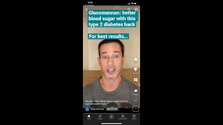 Glucomannan Better blood sugar with this type 2 diabetes hack [upl. by Bronson]