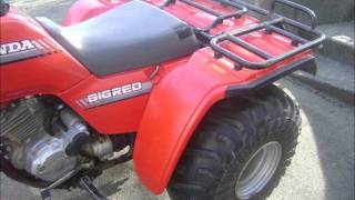 1986 Honda 250es BigRed atc [upl. by Llydnek]