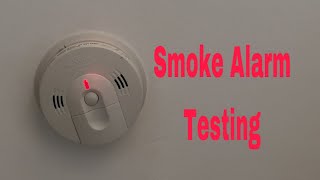 Home Smoke Alarm Testing [upl. by Marney]