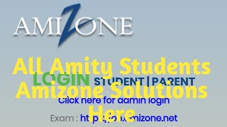 Amity University Amizone Solutions Full Review [upl. by Harahs]