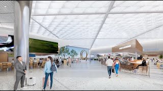 Renderings DFW Airports Terminal F [upl. by Hnaht]