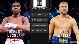 ANTHONY JOSHUA VS OTTO WALLIN FULL FIGHT [upl. by Assirram708]