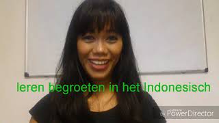 Indonesisch leren begroeten in het Indonesisch [upl. by Llerrahs442]