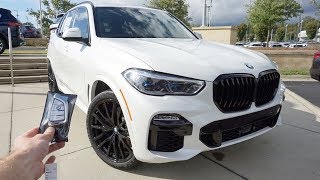 2020 BMW X5 M50i Start Up Test Drive Walkaround and Review [upl. by Ahsiloc488]