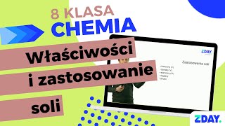 Właściwości i zastosowanie soli  Chemia 8 klasa [upl. by Eselrahc91]