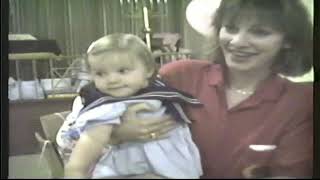 Laura and Jason Berall 1st birthday 1989 [upl. by Lonnie]