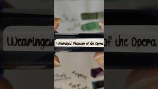 The phantom of the Opera ink swatch by wearingual [upl. by Antoinette]