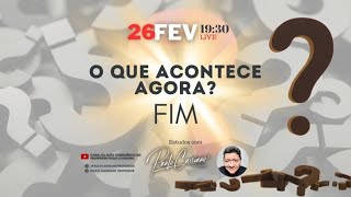 O Q ACONTECE AGORA  FIM PIX DE APOIO  32070349349 [upl. by Kohsa982]