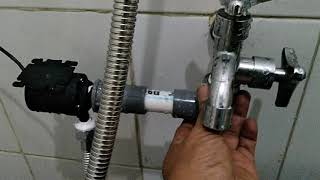 Pompa DC 12V utk Perkuat Air Shower [upl. by Karalee]