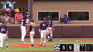 DYB WS O Zone Div II World Series  SC vs TX [upl. by Winson]