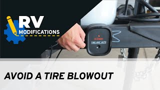 CURT Tire Linc TPMS Install  RV Modifications [upl. by Kcirdaed]