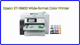 REVIEW 2024 Epson ET16600 Wideformat Color Printer ESSENTIAL details [upl. by Sholley]