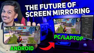 New Android to PC Screen Mirroring Software with Amazing Features FREE [upl. by Anaerol670]