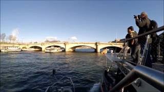 Seine river cruise Paris FRANCE [upl. by Clough413]