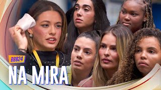 BEATRIZ PÕE FERNANDA PITEL GIOVANNA YASMIN E RAQUELE NA MIRA DA SEMANA  BBB 24 [upl. by Lotsyrk736]