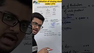 Valuation of closing stock of Finished goods under LIFO cu calcuttauniversity Bcom costing [upl. by Alemat88]