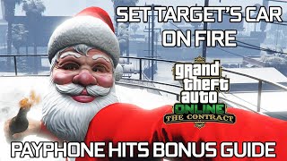 Assassination Bonus Guide Set Targets car on Fire  Payphone Hit Missions  GTA Online [upl. by Anelis]