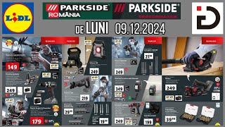 LIDL de LUNI 09122024  PARKSIDE® PERFORMANCE 20V [upl. by Sukram]