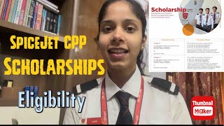 Pilot Scholarships in India  How to become pilot  SpiceJet Cadet Pilot Program [upl. by Hannaoj624]