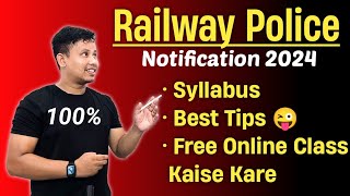 RPF Constable Syllabus 2024  Free Online Class Tips  RPF Exam Tips [upl. by Waverley]