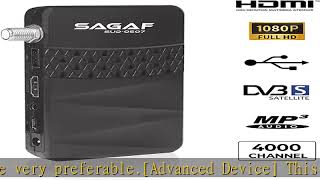 LEYF amp Sagaf SUD0507 Mini Sat Receiver DVBS2 Full HD 1080p Digital Receiver HDTV Scart USB [upl. by Drofdarb]