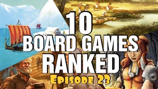 10 Board Games Ranked  Episode 23 [upl. by Nwahsaj94]