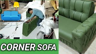 diy corner sofa  modern colour sofa  stylish tranding design 🔥🇮🇳  rksofafurniture0007 [upl. by Leake712]