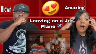 John Denver amp Cass Elliot  Leaving On A Jet Plane  REACTION [upl. by Sharai]