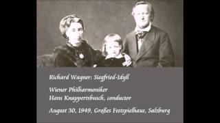 Wagner SiegfriedIdyll  Knappertsbusch  Wiener Philharmoniker [upl. by Amory]