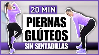 PIERNAS TONIFICADAS Y GLÚTEOS GRANDES SIN SENTADILLAS  AUMENTAR GLÚTEOS Y CADERAS en CASA [upl. by Pickar]