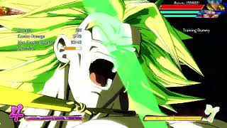 Dragon Ball Fighter Z Patch 138 Broly Z ToD off a SUPER DASH [upl. by Rebmyt]