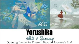 Frieren Beyond Journeys End Opening 2 FULL Haru Sunny Kan  Rom  Eng [upl. by Ultann]