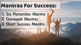 38 Mantras For Success [upl. by Pillihpnhoj268]