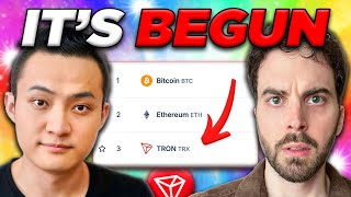 Why Tron Will Be A Top 3 Cryptocurrency In Next 2 Years  Justin Sun [upl. by Irtimed]