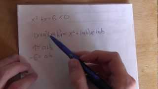 Mathematik  Quadratische Ungleichung [upl. by Porett]