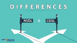 What Is The Difference Between NSDL And CDSL  Goodreturns [upl. by Lennaj448]