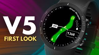 NEW Shot Scope V5 EVERYTHING you need to know about Shot Scopes latest GPS golf watch [upl. by Sarilda]