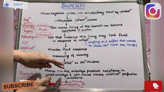 Bronchitis definition aetiology types pathophysiology clinical features complications etc in detail [upl. by Goodspeed396]