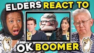 Boomers React To OK Boomer Memes [upl. by Kamila]