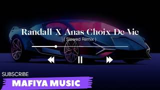 Randall X Anas Choix De Vie   Slowed Remix [upl. by Novak]